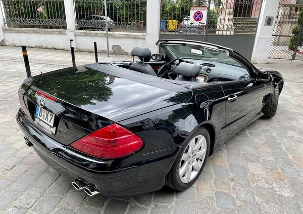 Mercedes-Benz SL cena 74900 przebieg: 107000, rok produkcji 2002 z Wrocław małe 106